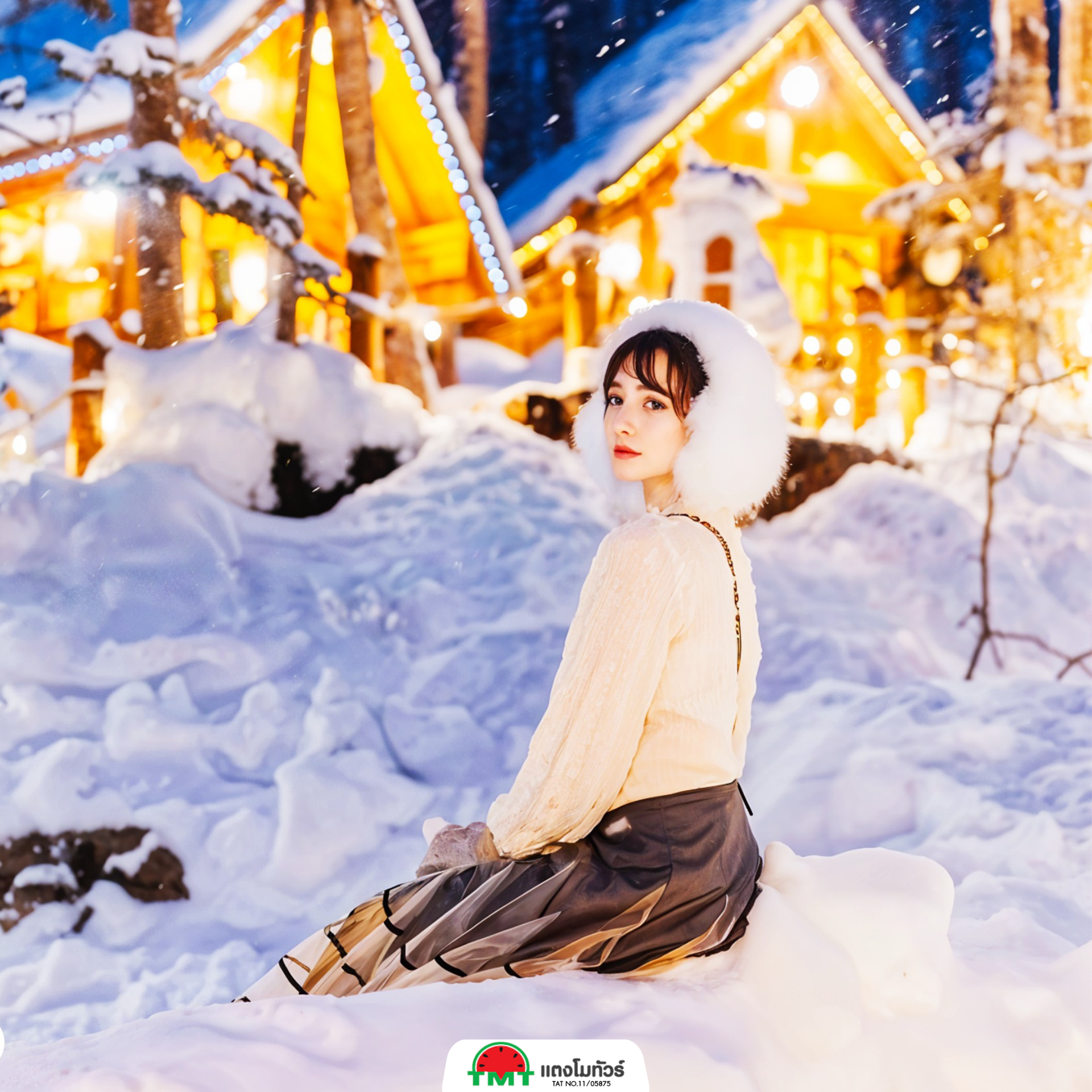 หมู่บ้านงานฝีมือกลางป่าสนในฟุราโนะ 